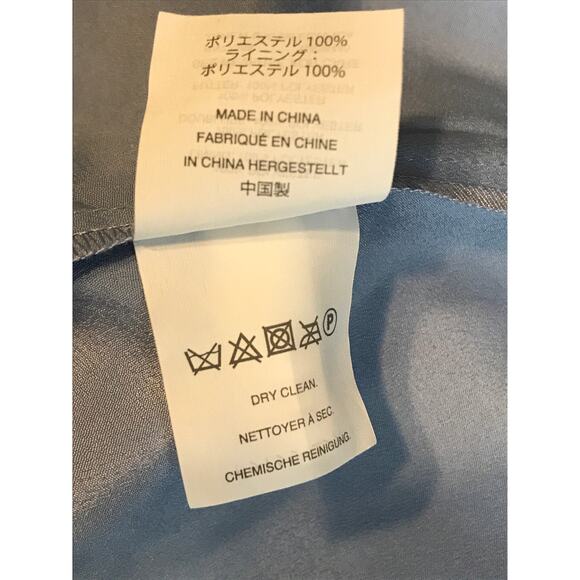 J. Crew Daisy Lace Bell Sleeve Sheath Dress 6 Petite Light Blue Easter - Picture 11 of 11